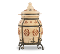 Тандыр &quot;Урал&quot; (ЭКО-Тандыр), 27 см, слоновая кость, 