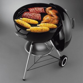 Угольный гриль Weber Classic Kettle, 57 см, чёрный China