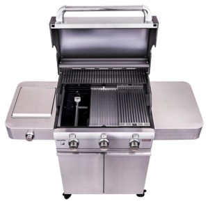 Газовый гриль Char-Broil Платинум 3400с (Platinum 3400 S), нерж. сталь