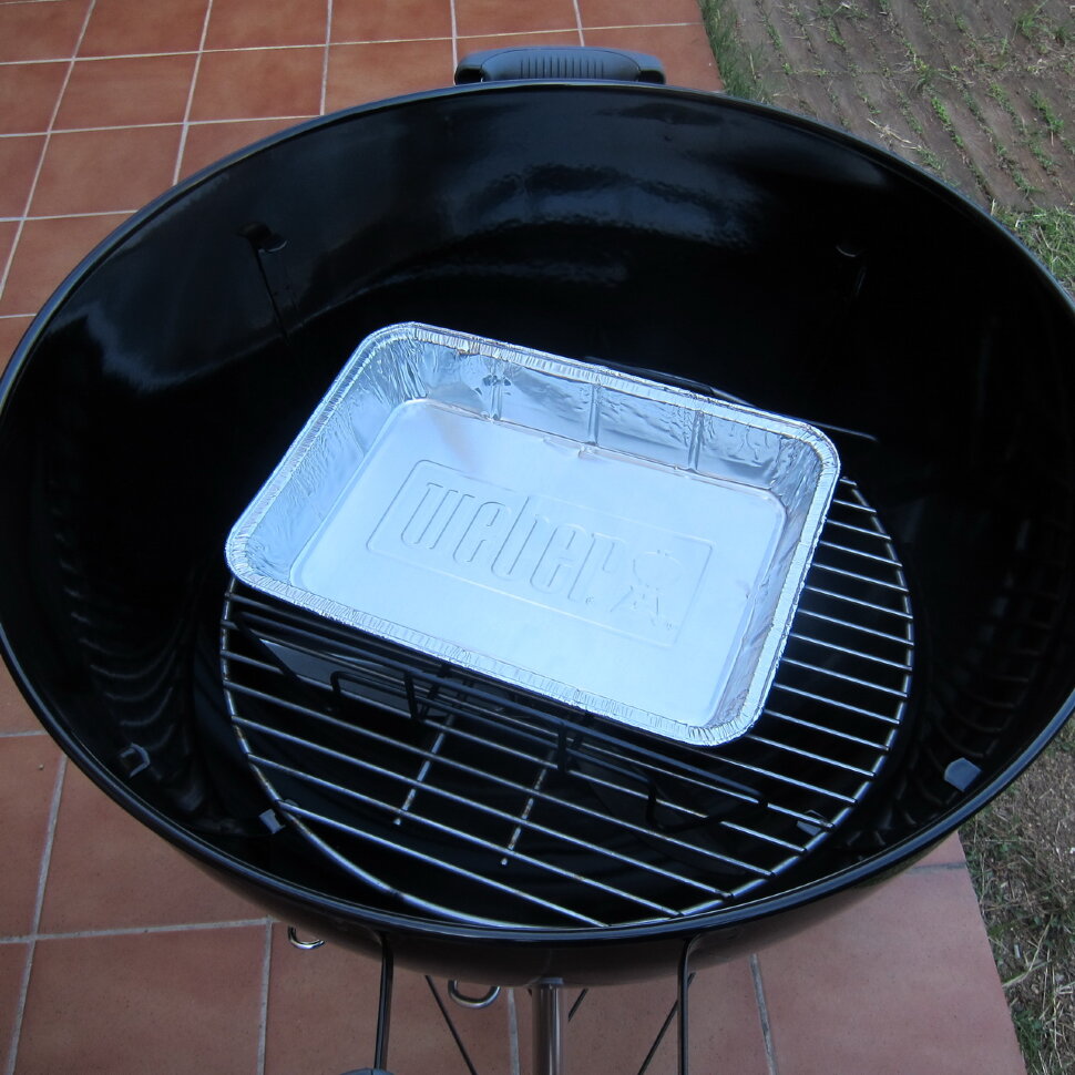 Weber Алюминиевые поддоны большие   