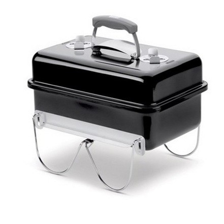 Угольный гриль Weber Go Anywhere, портативный, чёрный в Ставрополе