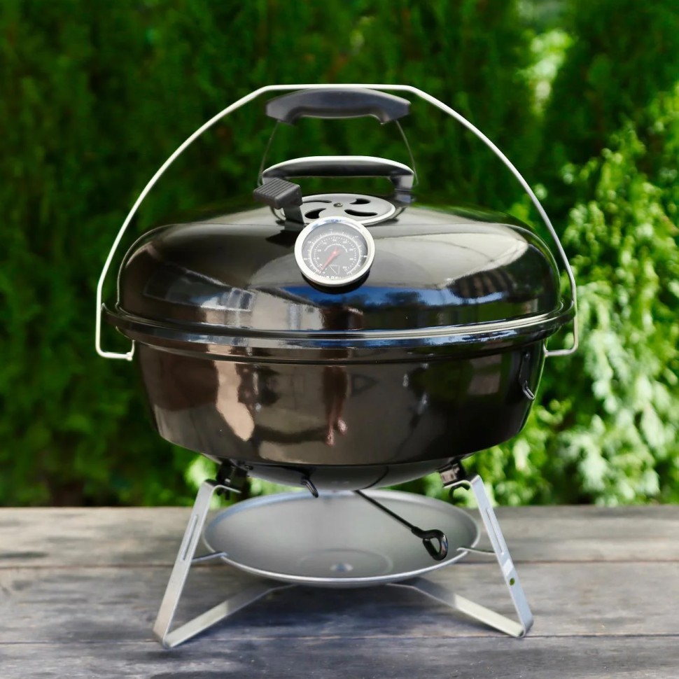 Угольный гриль SNS Travel Kettle, 47 см (c корзиной SNS Charcoal Basket) в Ставрополе в Ставрополе