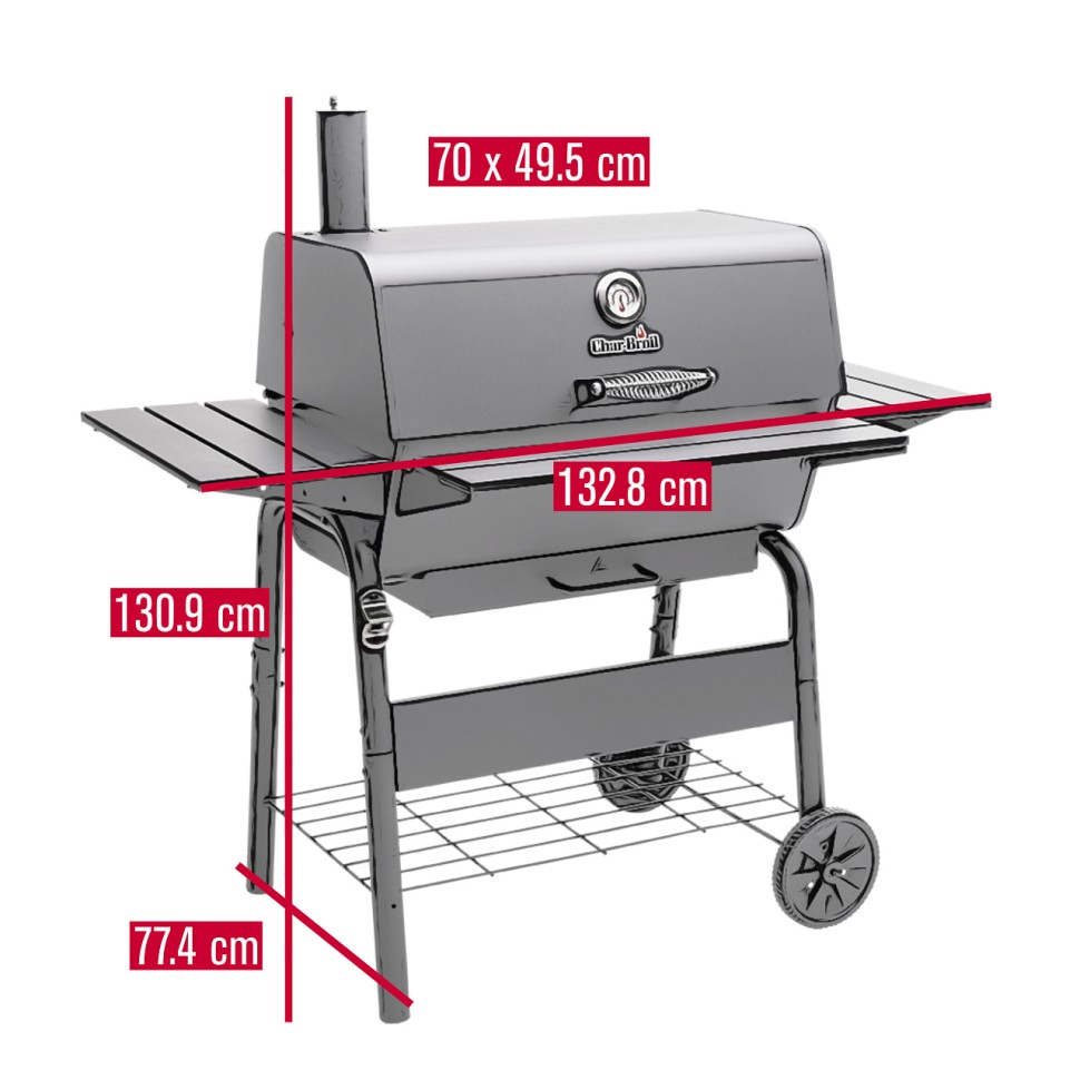 Угольный гриль Char-Broil Charcoal L в Ставрополе в Ставрополе