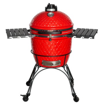 Керамический угольный гриль DinoEgg Classic Red
