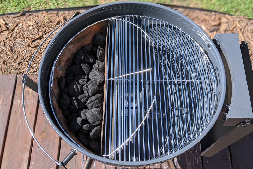 Угольный гриль SnS Grills Original Kettle, 57 см, черный, (без корзины SNS)  