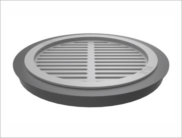 Решётка-гриль Grillver 440 К-Гр (комплект), чугунная, 45 см