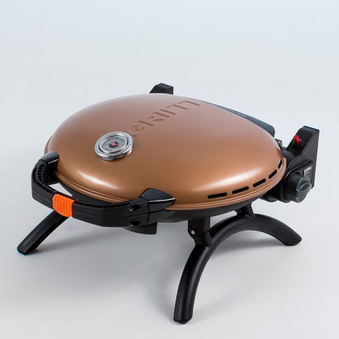 Газовый гриль O-GRILL 700T, bicolor black-gold