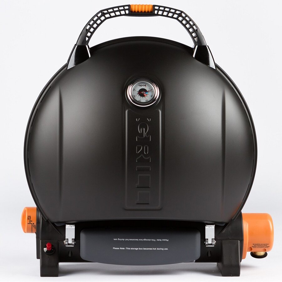 Гриль газовый O-GRILL 800TB черный  