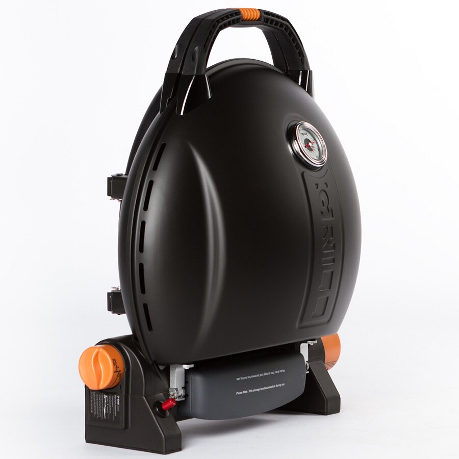 Гриль газовый O-GRILL 800TB черный  